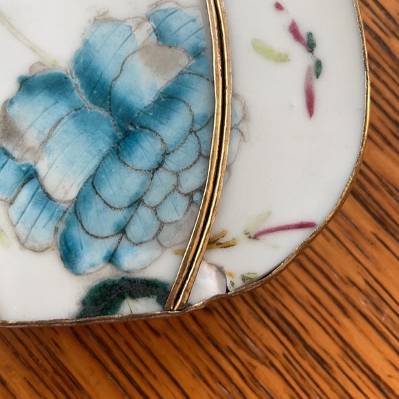 WOMENS VINTAGE BOHO CERAMIC BELT BUCKLE - Picture 2 of 3